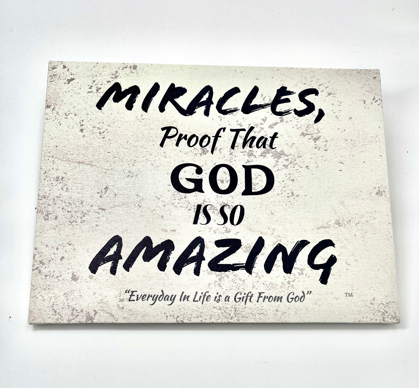 Inspirational, Spiritual & Motivating. "Miracles Proof That God Is Amazing" A Gift for any Occasion. The Perfect Gift.