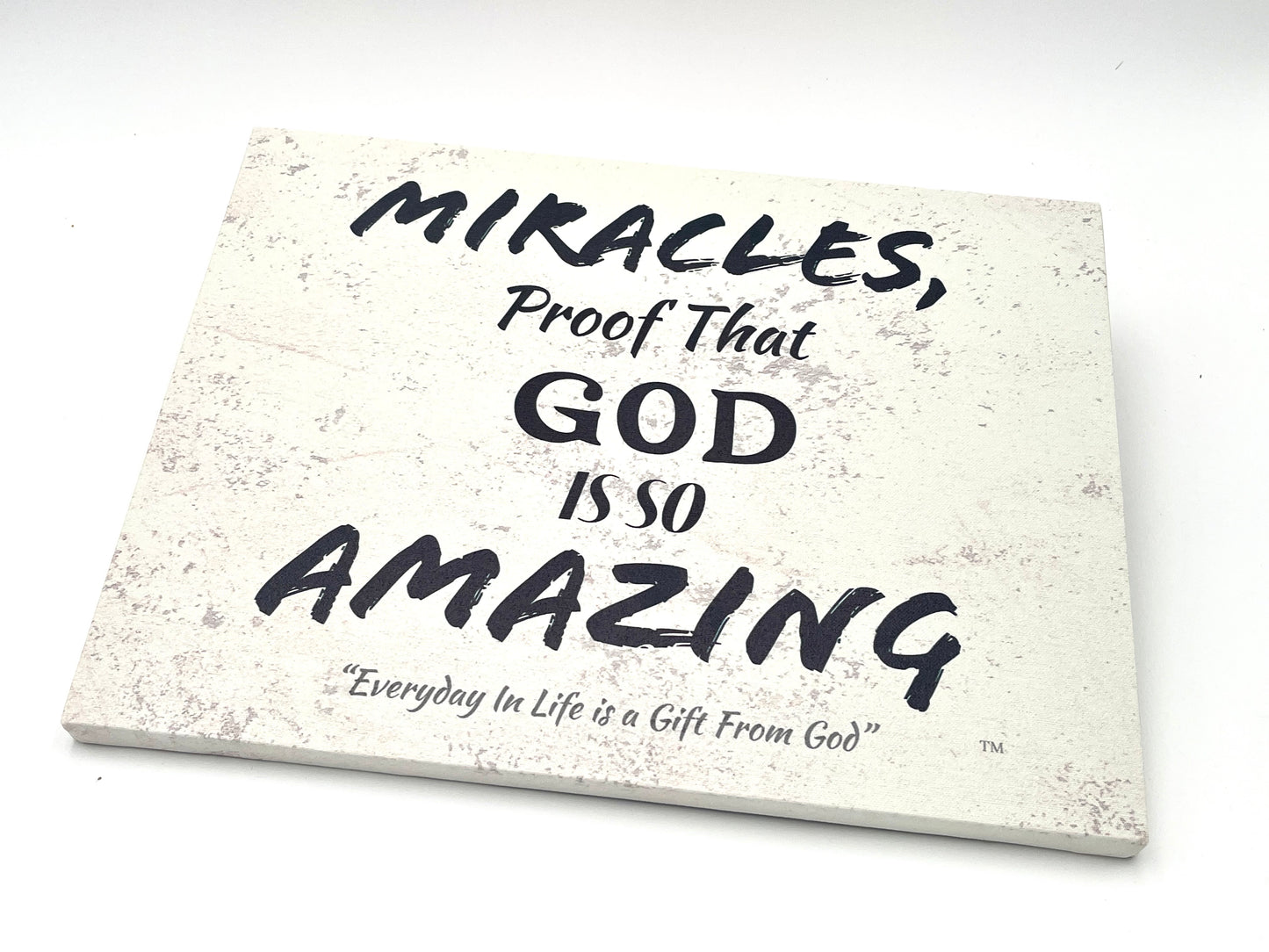 Inspirational, Spiritual & Motivating. "Miracles Proof That God Is Amazing" A Gift for any Occasion. The Perfect Gift.