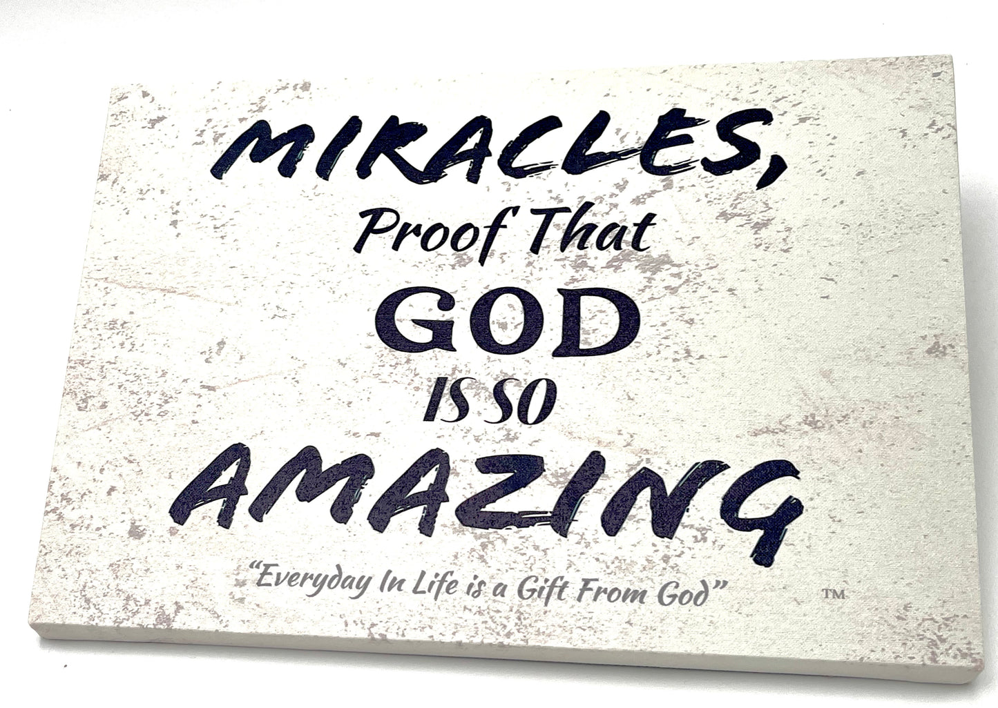 Inspirational, Spiritual & Motivating. "Miracles Proof That God Is Amazing" A Gift for any Occasion. The Perfect Gift.
